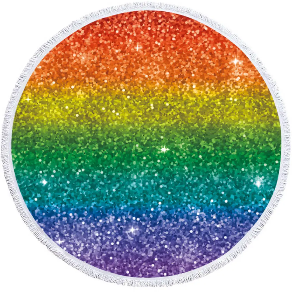 leopard round beach towel 11 leopard round beach towel - Image 11