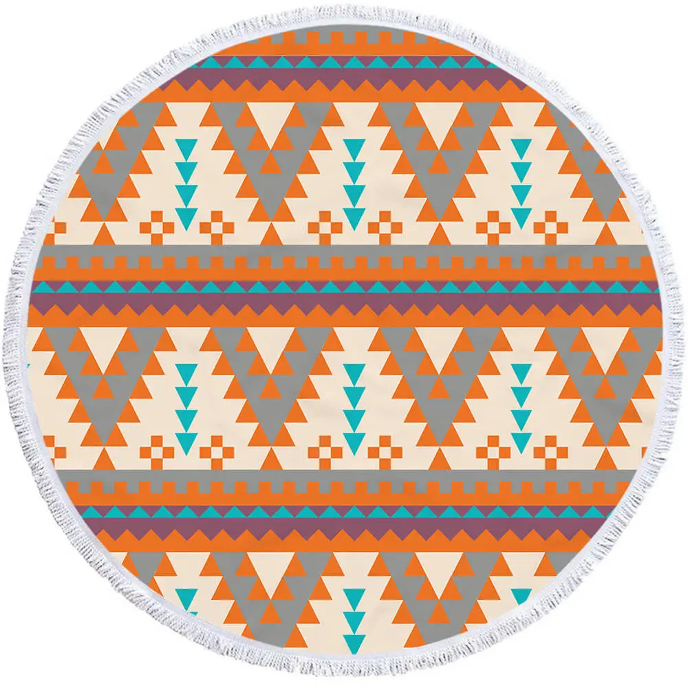 Custom round beach towel 11 Custom round beach towel - Image 11