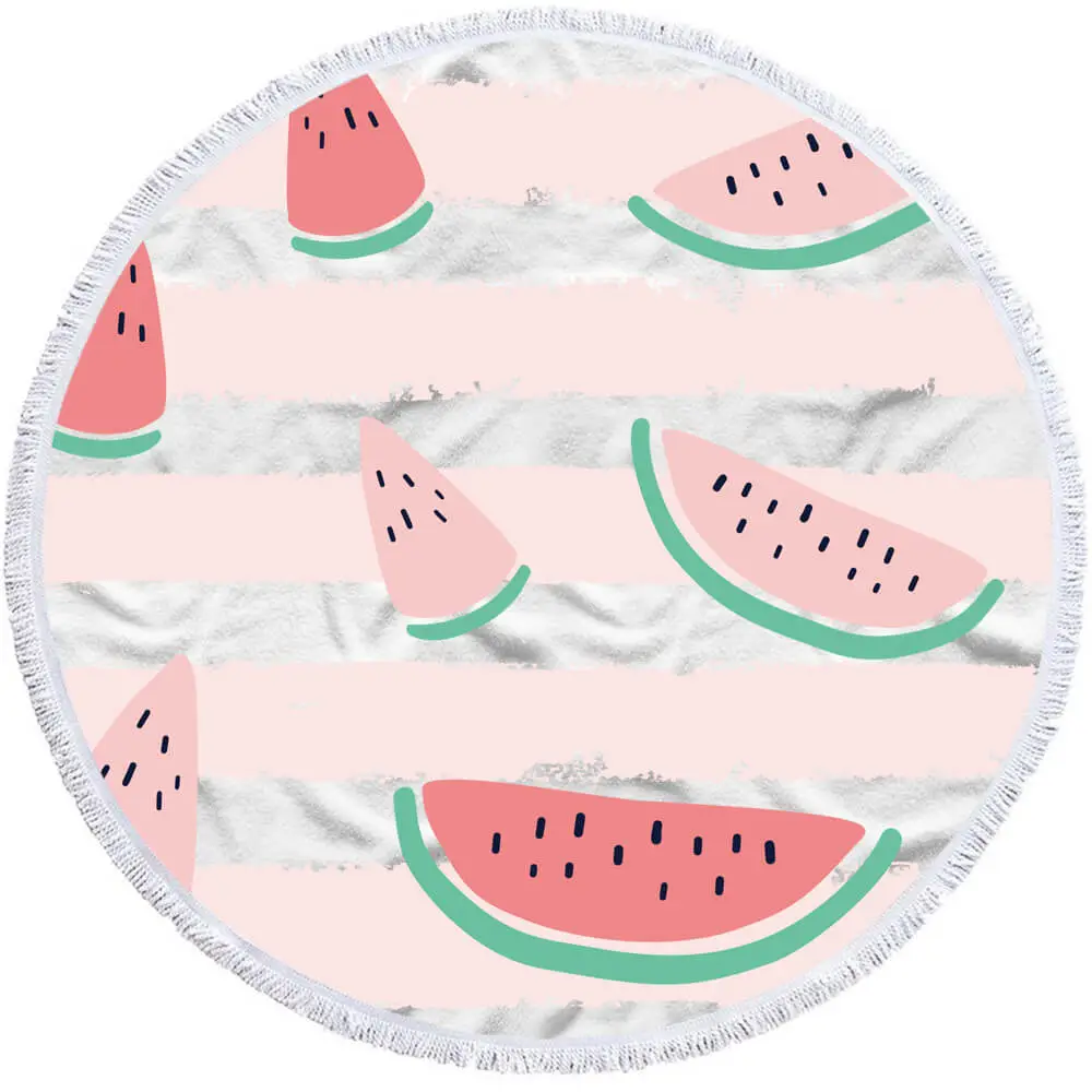 leopard round beach towel 9 leopard round beach towel - Image 9