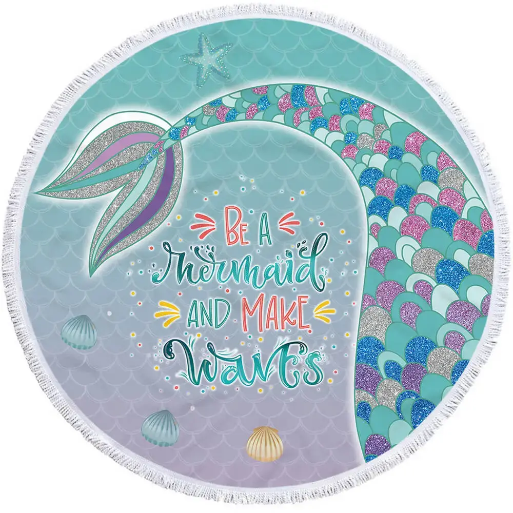 average size of a beach towel mermaid 4 average size of a beach towel mermaid - Image 4