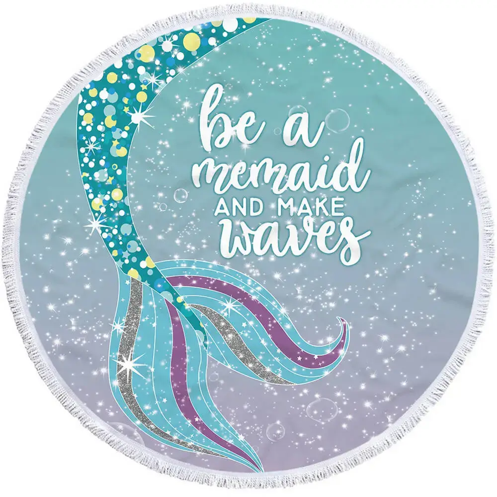 average size of a beach towel mermaid 3 average size of a beach towel mermaid - Image 3