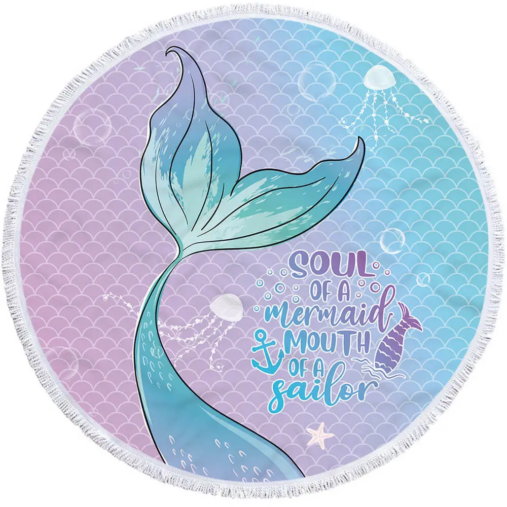 average size of a beach towel mermaid 2 average size of a beach towel mermaid - Image 2