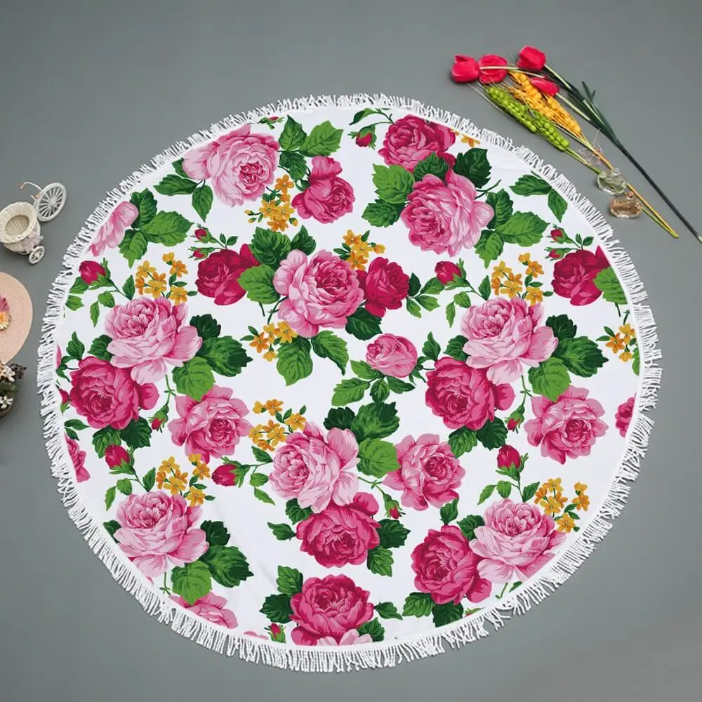 round beach towels quick dry 11 round beach towels quick dry - Image 11