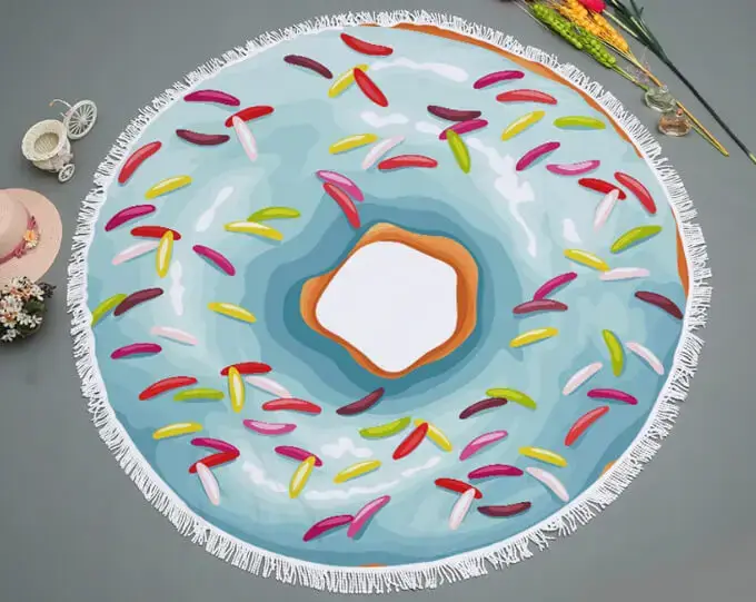 round beach towels quick dry 7 round beach towels quick dry - Image 7