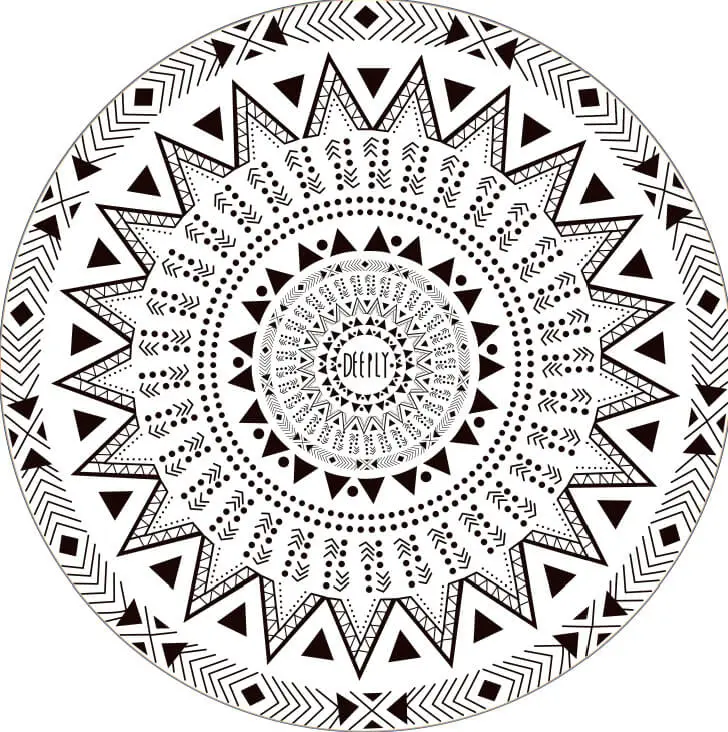 round beach towels quick dry 6 round beach towels quick dry - Image 6