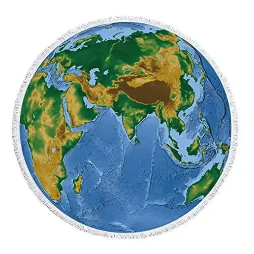 round beach towels quick dry 2 round beach towels quick dry - Image 2